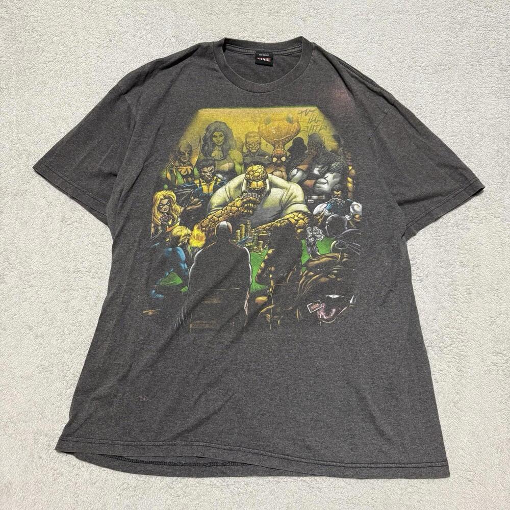 Marvel Comics Poker Scene Tee Size XL Men’s